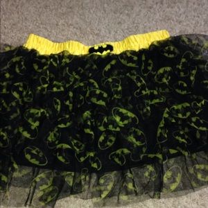Selling a Batman skirt from six flags